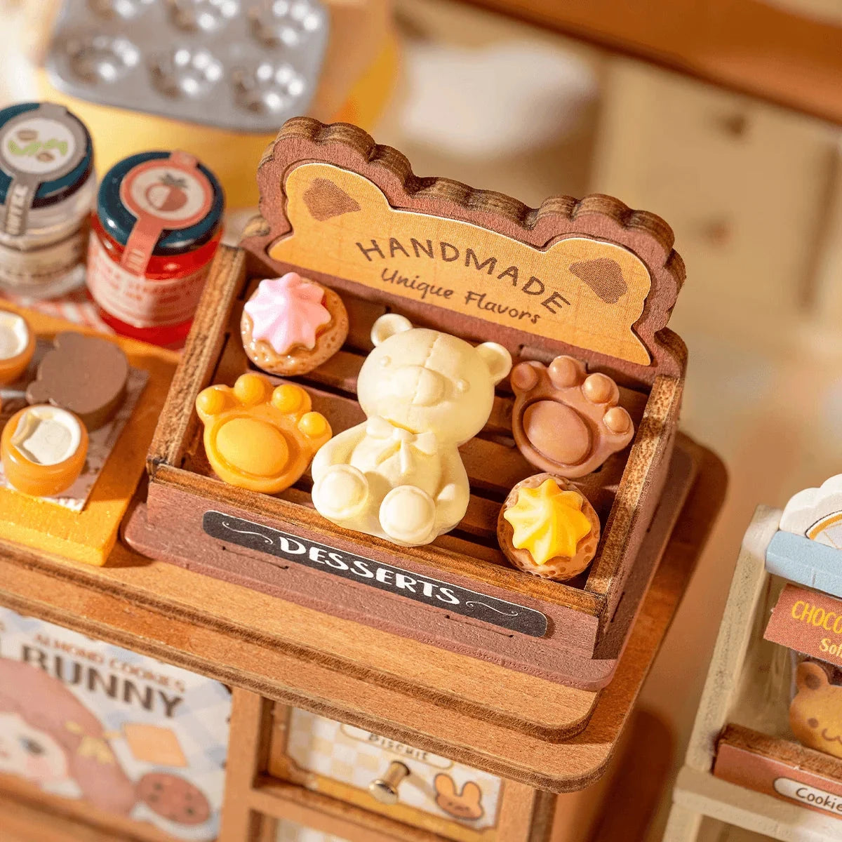 Rolife Cookii Bunny’s Cookie Shop DG177 – Maison miniature DIY Boutique Rolife Robotime 