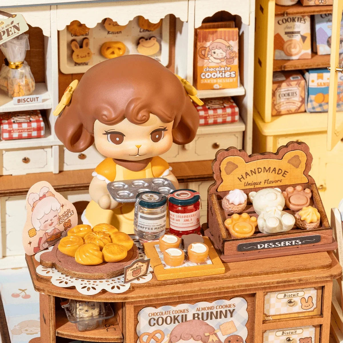 Rolife Cookii Bunny’s Cookie Shop DG177 – Maison miniature DIY Boutique Rolife Robotime 