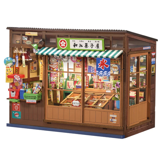 Rolife Nostalgic Corner Shop TGE05 – Maquette miniature DIY Boutique Rolife Robotime 
