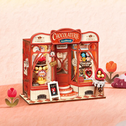 Rolife Sweet Chocolate Shop DS046 – Maquette miniature DIY Boutique Rolife Robotime 