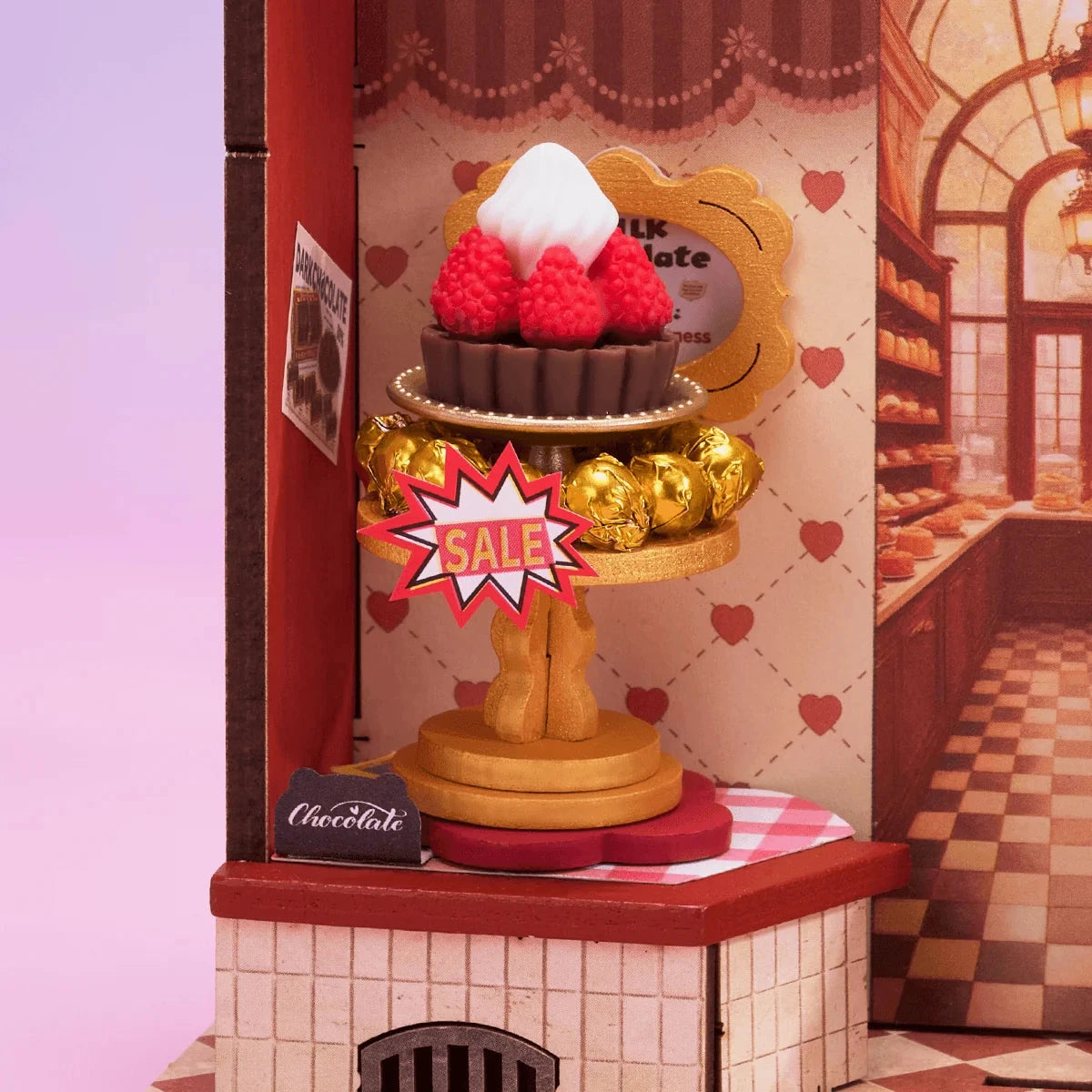 Rolife Sweet Chocolate Shop DS046 – Maquette miniature DIY Boutique Rolife Robotime 