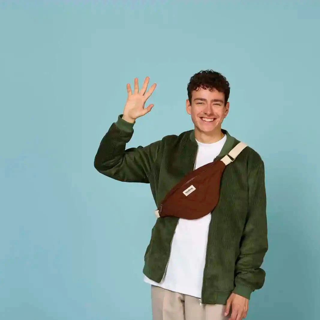 Sac banane Olivia chocolat matelassé - Hindbag Boutique Hindbag 