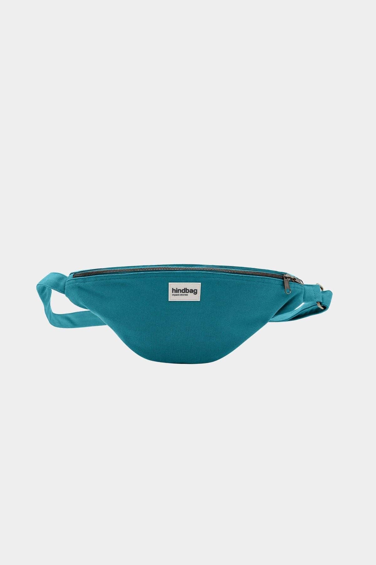 Sac banane Sasha Bleu paon Boutique Hindbag 