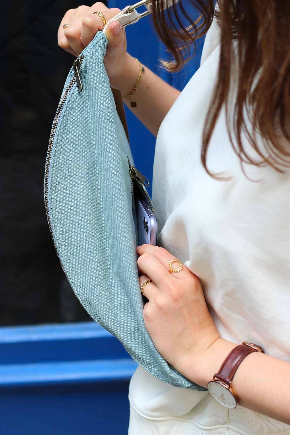 Sac Banane Sofia Sauge Boutique Hindbag 