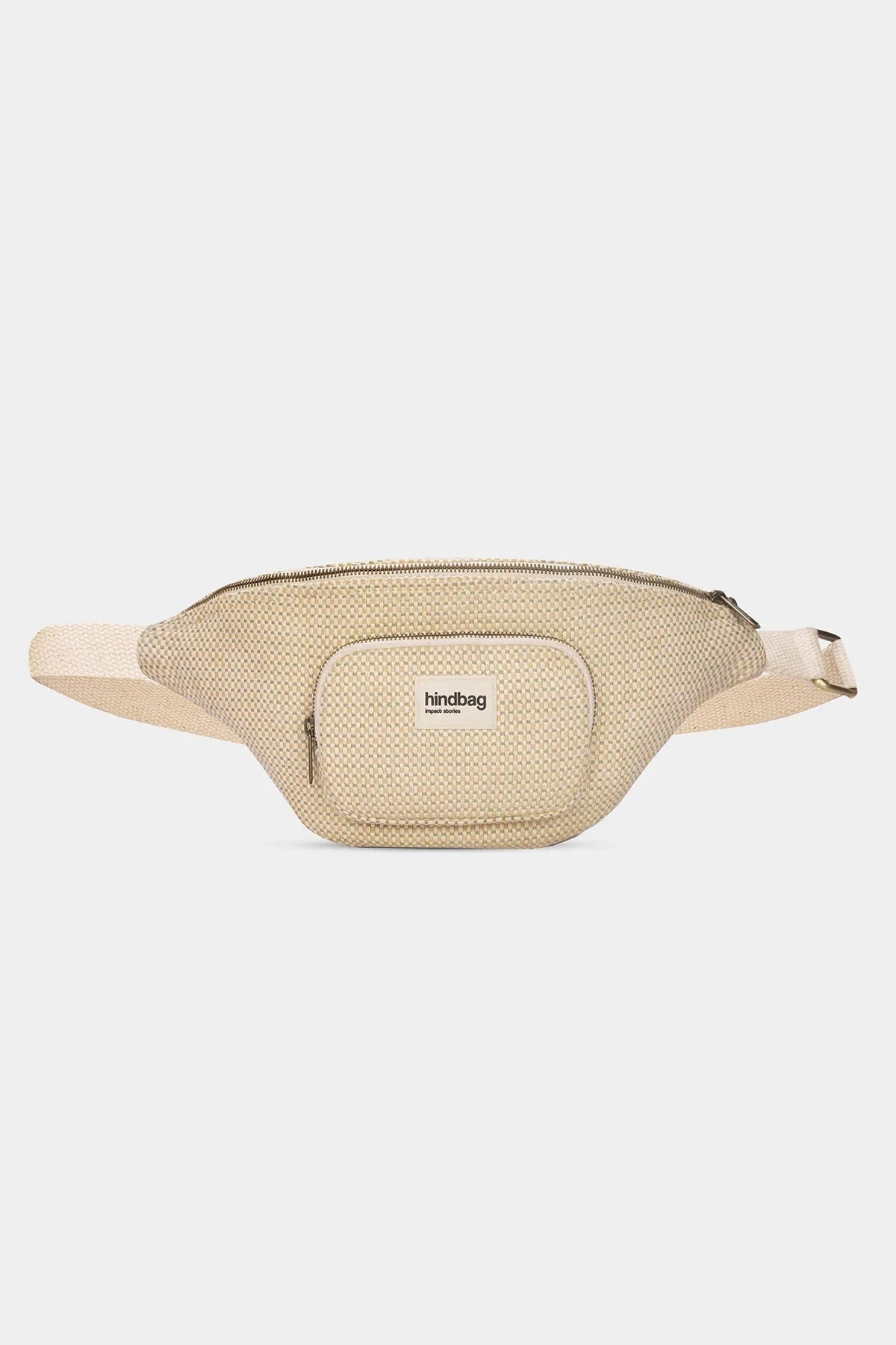 Sac banane XL Sofia - Hindbag Boutique Missa Arles Tissage ecru 