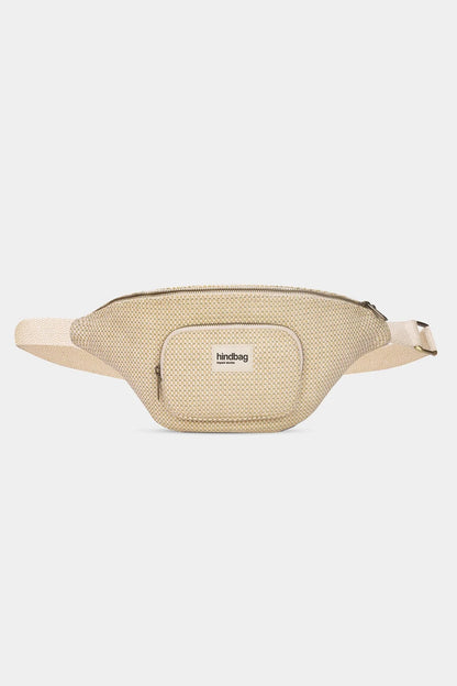 Sac banane XL Sofia - Hindbag Boutique Missa Arles Tissage ecru 