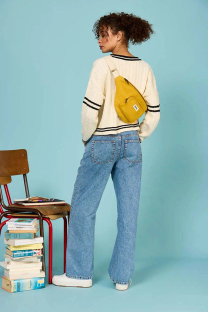 Sac banane XL Sofia SAFRAN - Hindbag Boutique Hindbag 