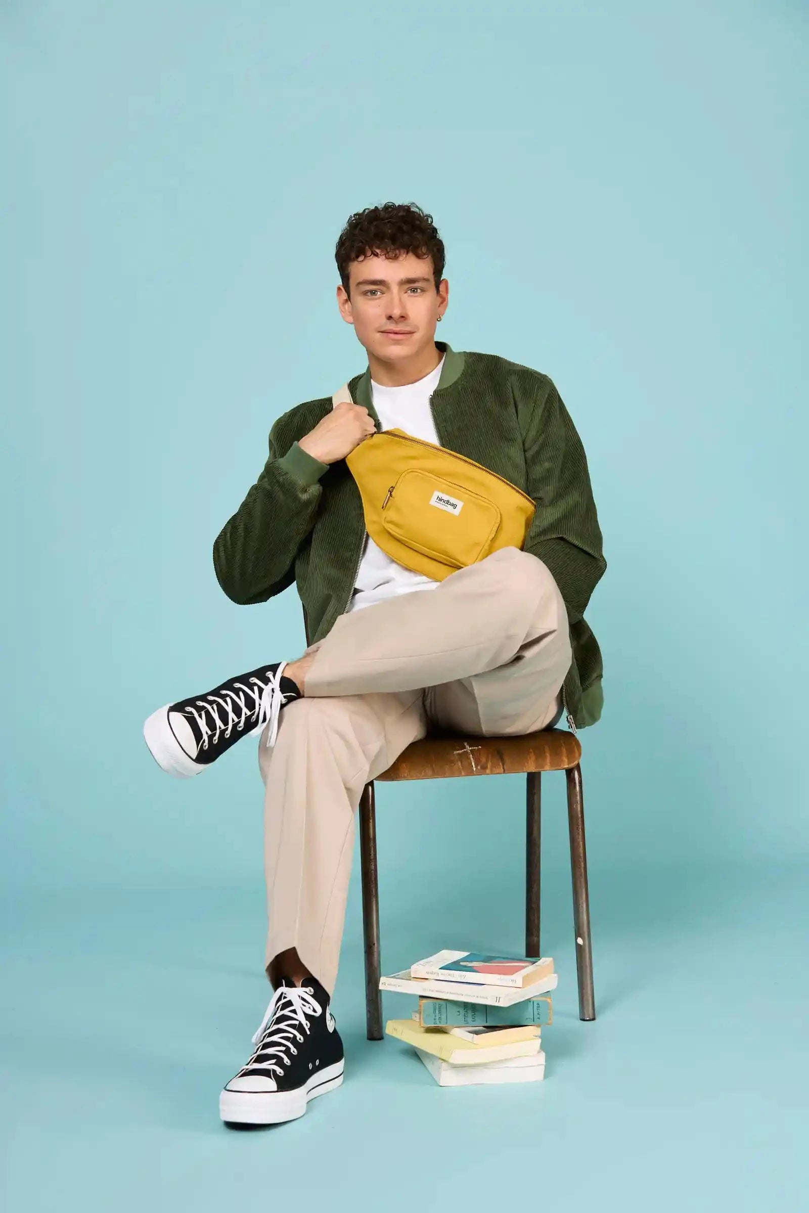 Sac banane XL Sofia SAFRAN - Hindbag Boutique Hindbag 