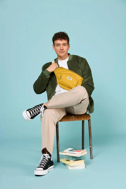 Sac banane XL Sofia SAFRAN - Hindbag Boutique Hindbag 