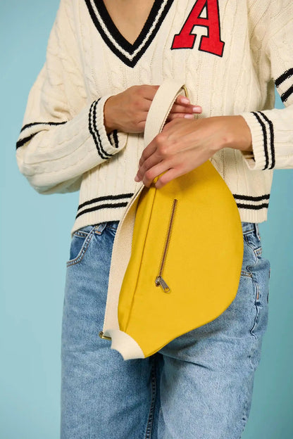 Sac banane XL Sofia SAFRAN - Hindbag Boutique Hindbag 