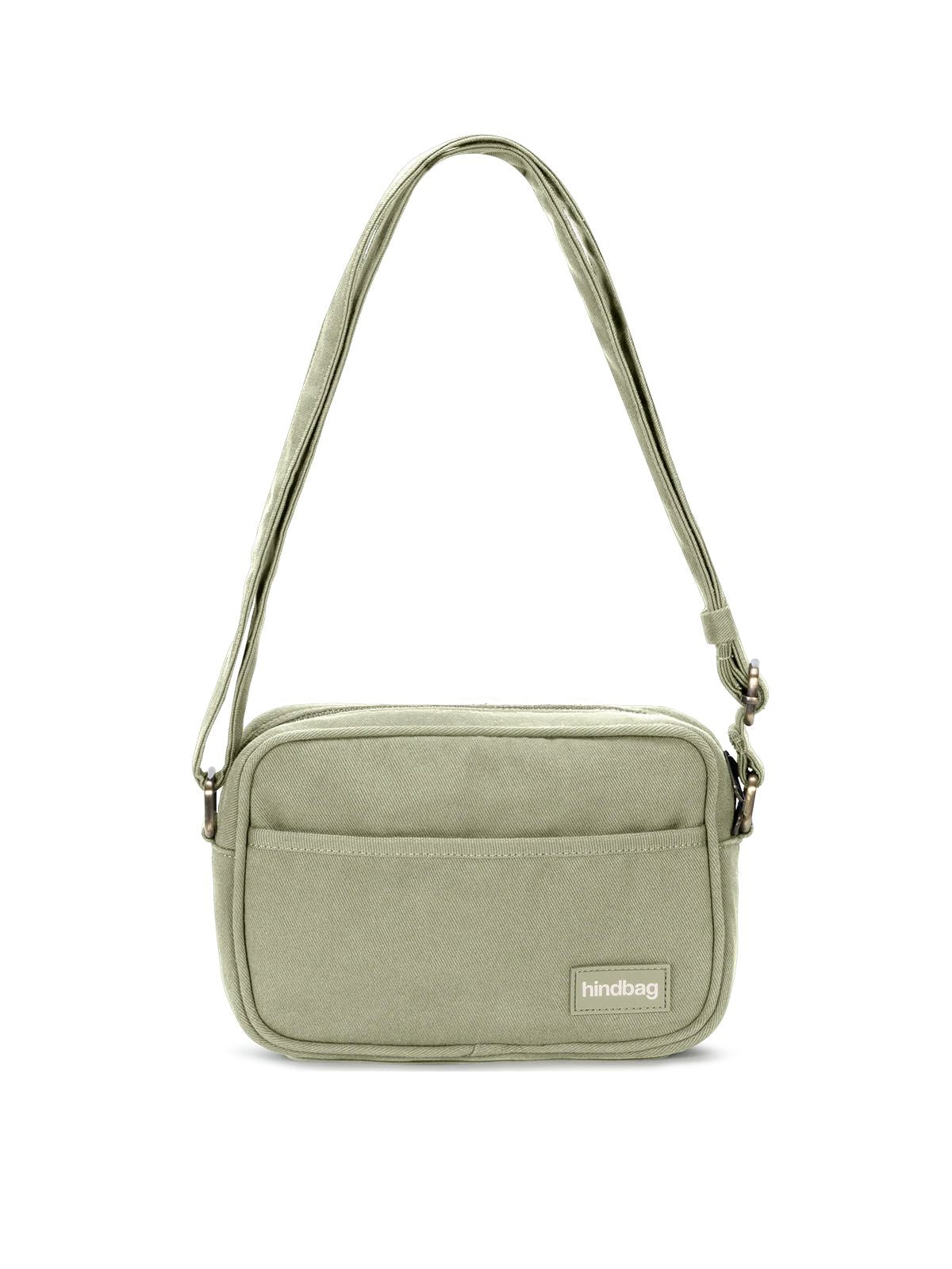 Sac bandoulière Nino vert argile - Hindbag Boutique Hindbag 