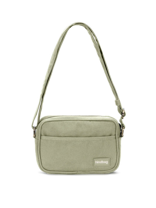 Sac bandoulière Nino vert argile - Hindbag Boutique Hindbag 
