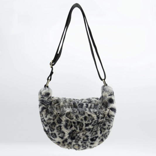 Sac banane Andréa Léopard Faux Fur - Missa Arles