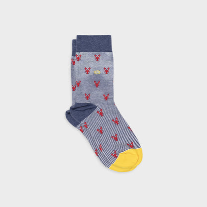 Socks in combed cotton Animals - Lobster Boutique Billybelt 