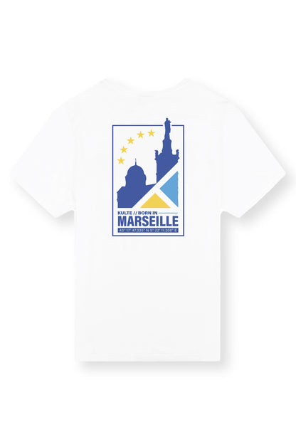 T-shirt Kulte Born in Marseille Boutique Boutique Missa Arles 