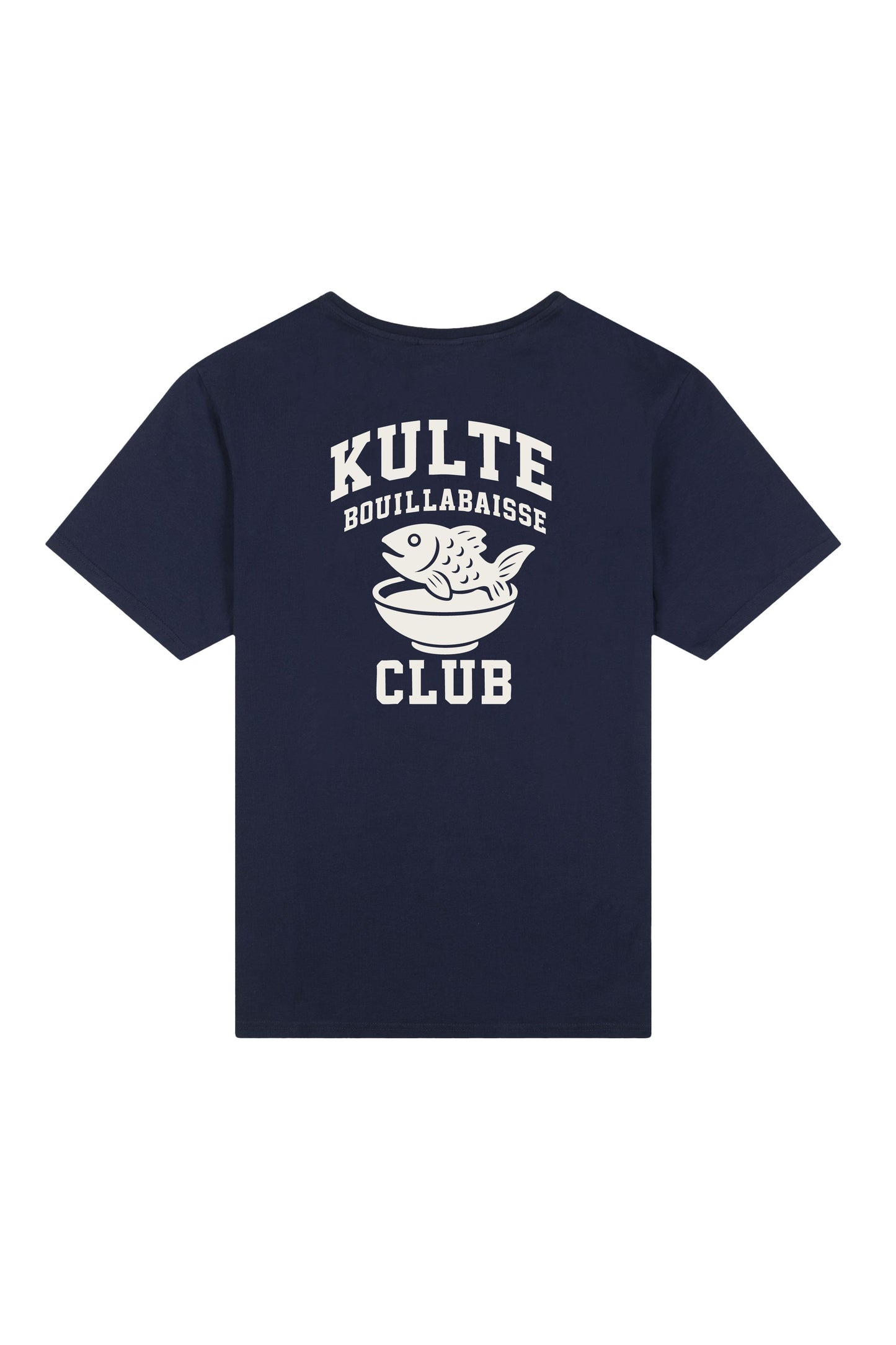 T-Shirt KULTE – Bouillabaisse Club Bleu marine Boutique Kulte 