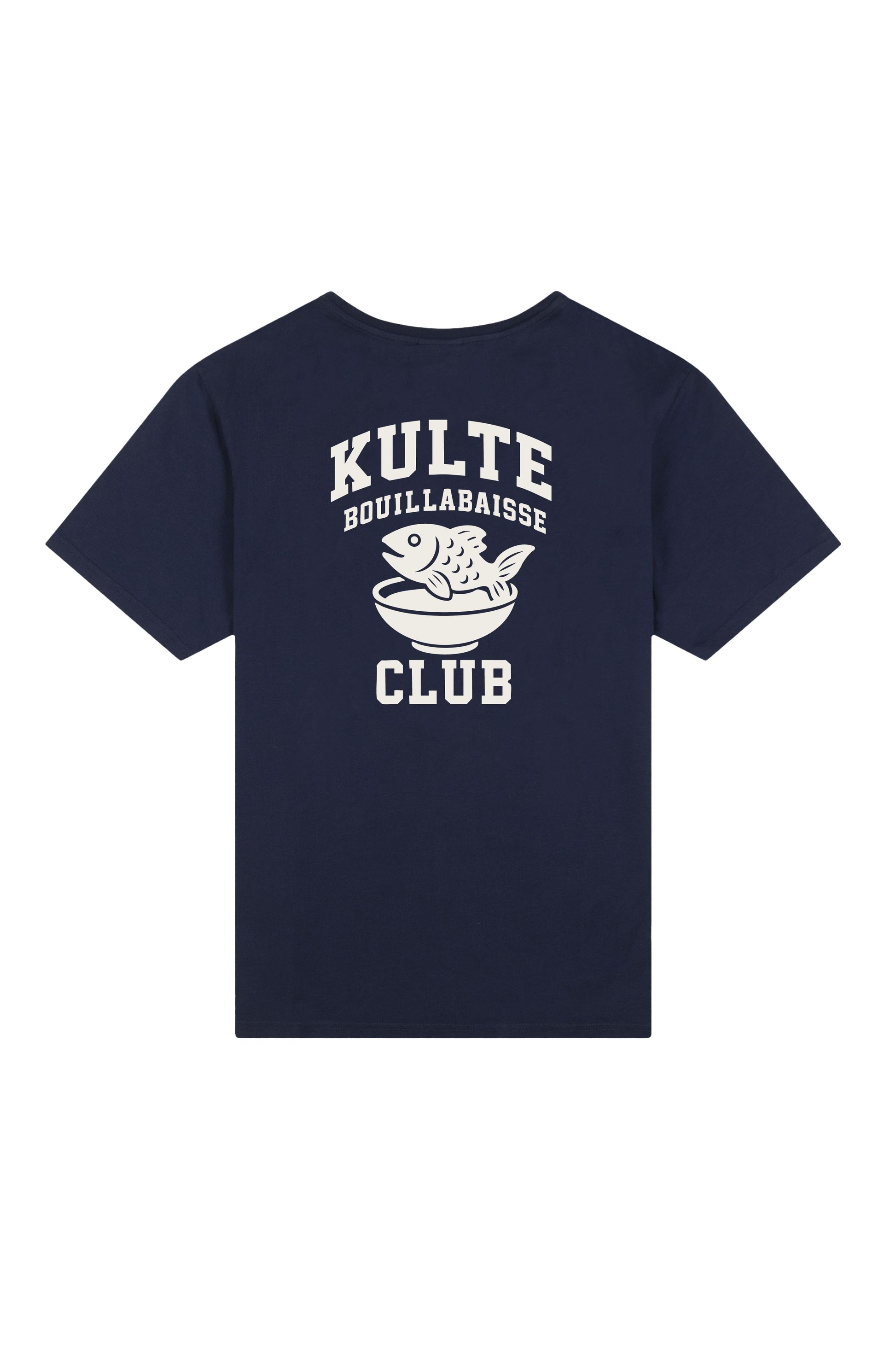 T-Shirt KULTE – Bouillabaisse Club Bleu marine Boutique Kulte 