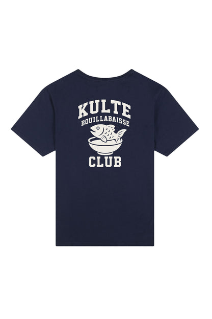 T-Shirt KULTE – Bouillabaisse Club Bleu marine Boutique Kulte 
