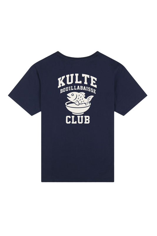 T-Shirt KULTE – Bouillabaisse Club Bleu marine Boutique Kulte 