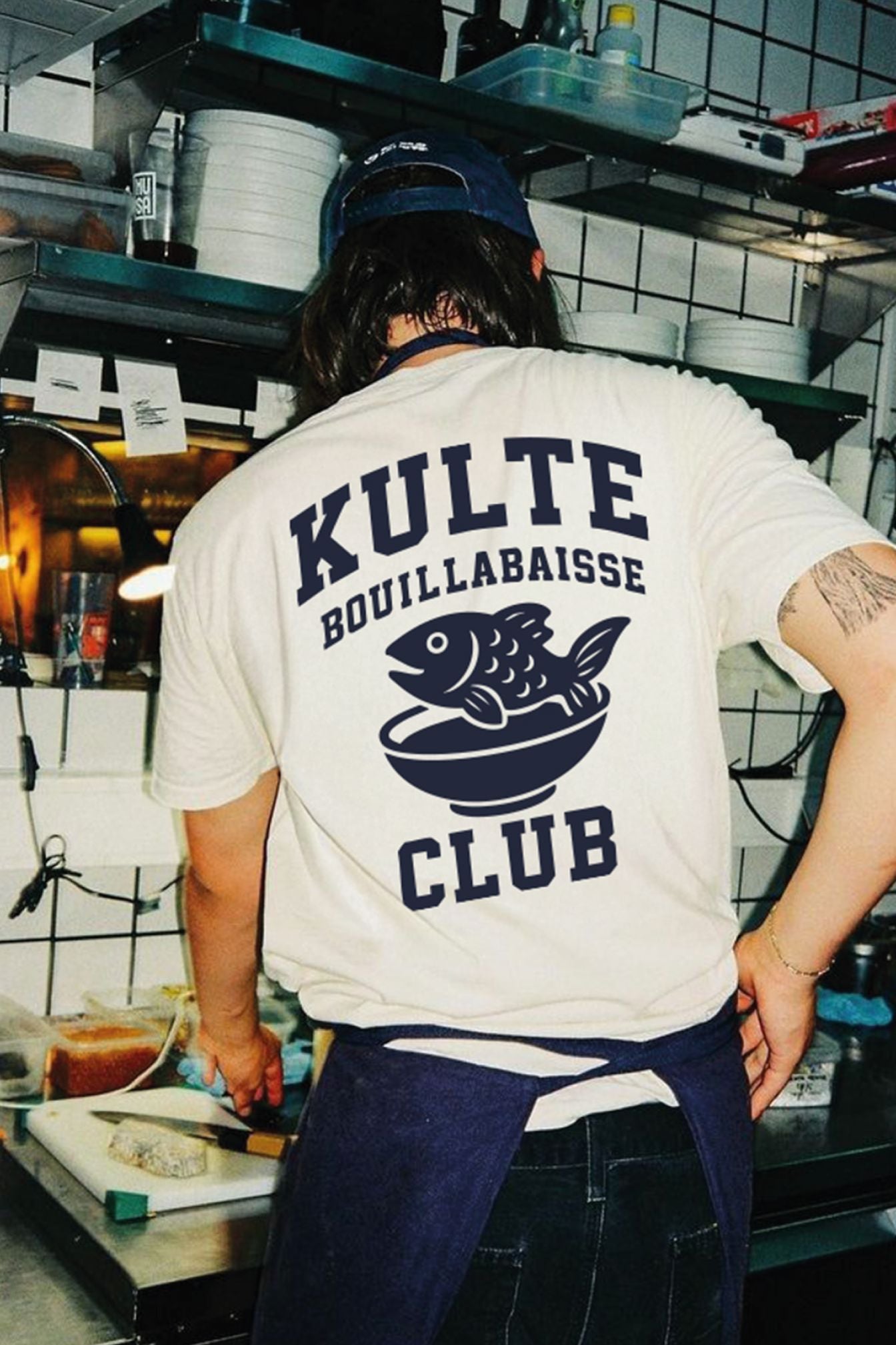 T-Shirt KULTE – Bouillabaisse Club Off white Boutique Kulte 