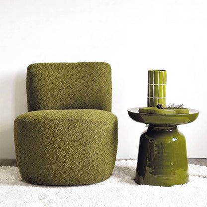 Vase carrelage mm kaki D10,5 H23cm Boutique Opjet Paris 