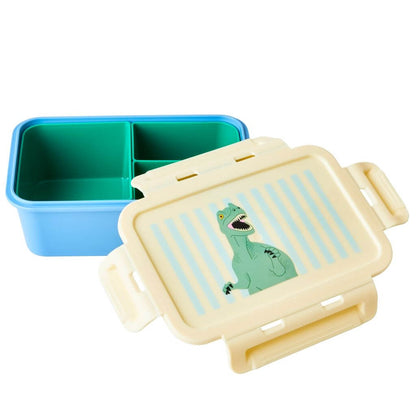 Boîte à goûter, Lunch box Dinosaure vert - Rice by Rice - Missa Arles