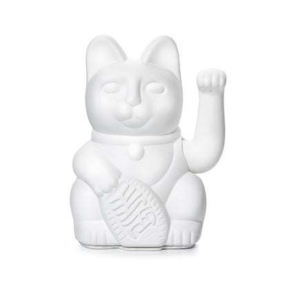 Lucky Cat Maneki Neko blanc- Paix - Missa Arles