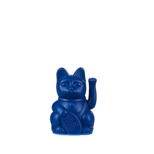 Mini Lucky Cat Maneki Neko Bleu foncé - Sincérité - Missa Arles