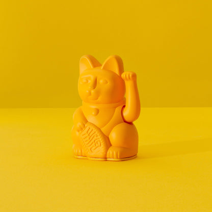 Mini Lucky Cat Maneki Neko Deep yellow - Joie - Missa Arles