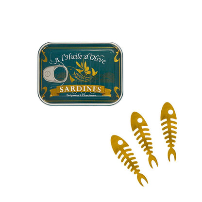 Piques apéritif boîte de sardines, collector - Missa Arles